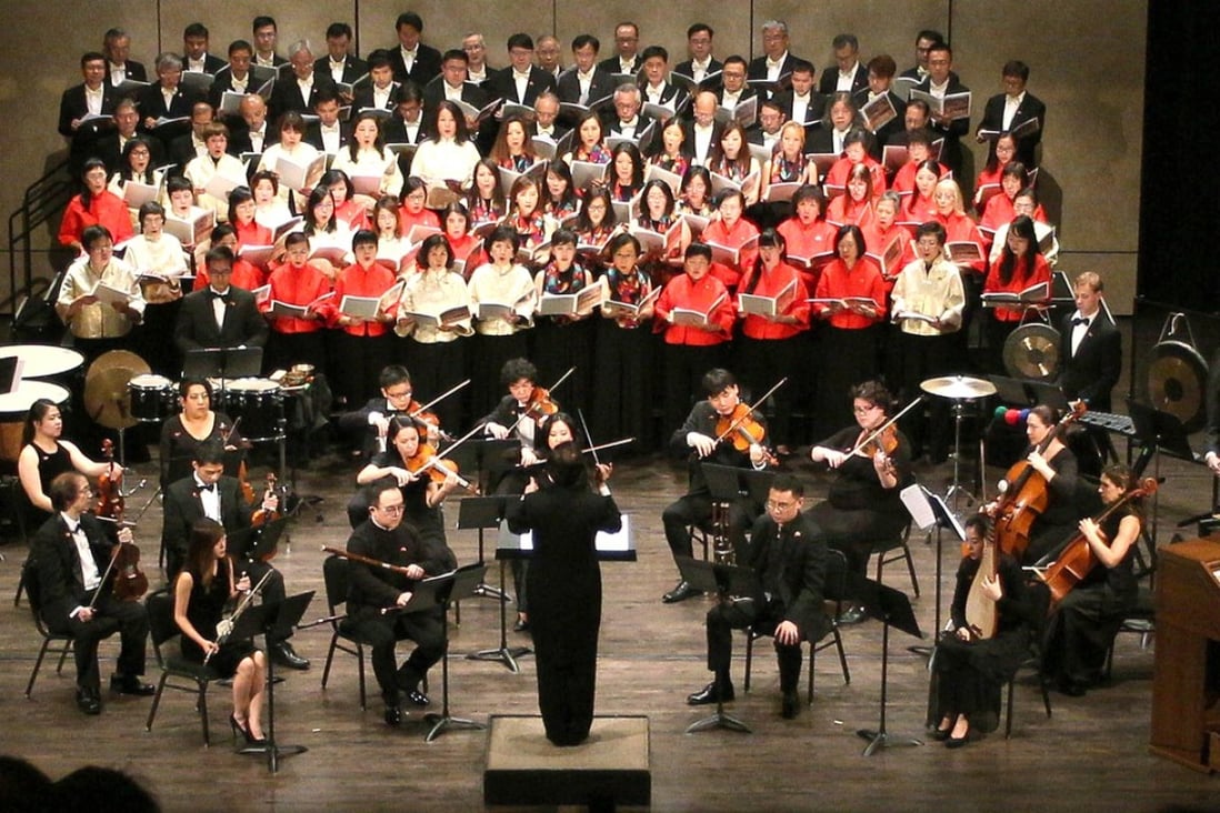The choirs already played in San Francisco. Photo: Hong Kong Economic and Trade Office, San Francisco