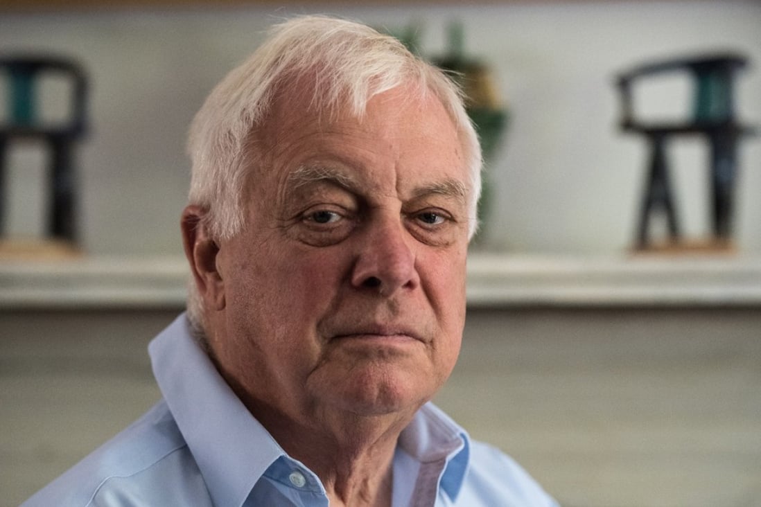 Chris Patten, like David Wilson, opposes calls for independence for Hong Kong. Photo: AFP