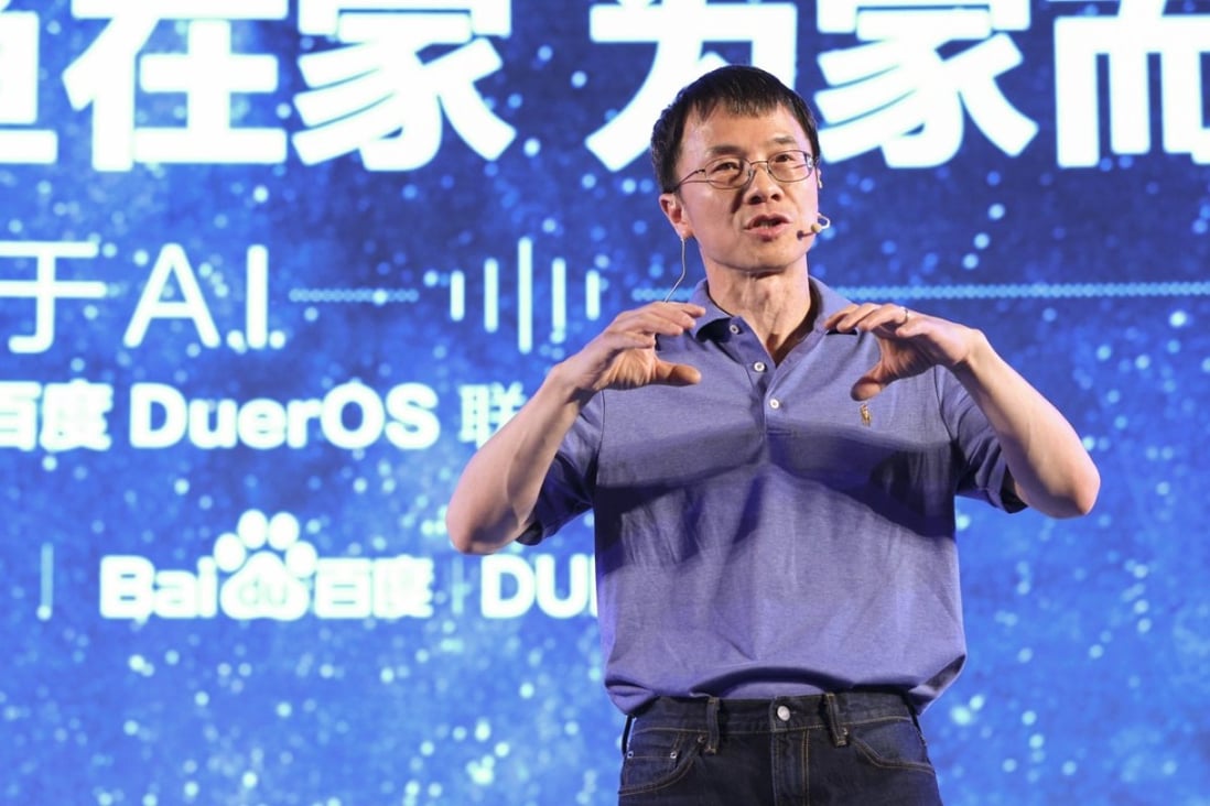 Baidu’s AI expert Lu Qi said the new open-source platform is a ‘win-win situation’. Photo: Handout