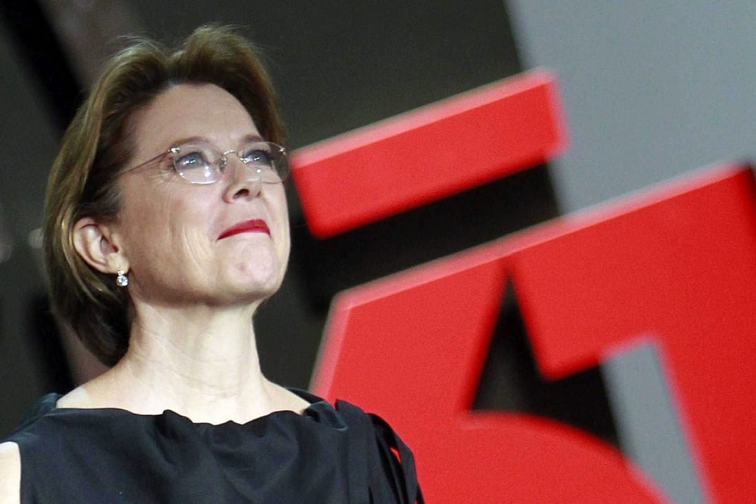 US actress Annette Bening will be the fourth woman jury president at the Venice festival in September. Photo: EPA