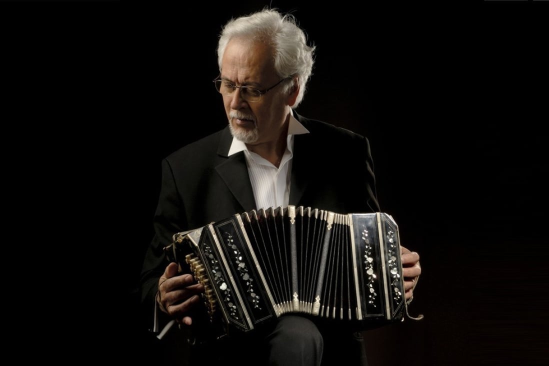 Tango music master and virtuoso bandoneon player Walter Rios will perform in Tango Apasionado 2 at the Hong Kong Academy for Performing Arts on July 16 together with a handful of local and Asian musicians.