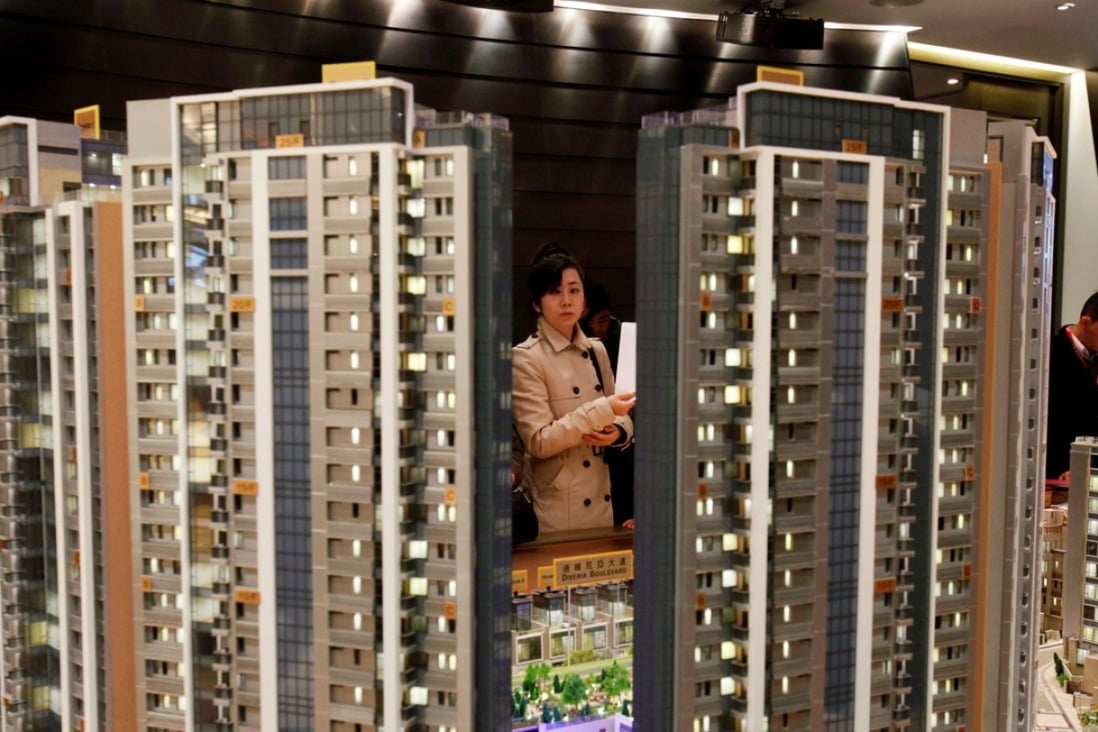 Hong Kong home prices will drop in the second half as demand softens. Photo: Reuters