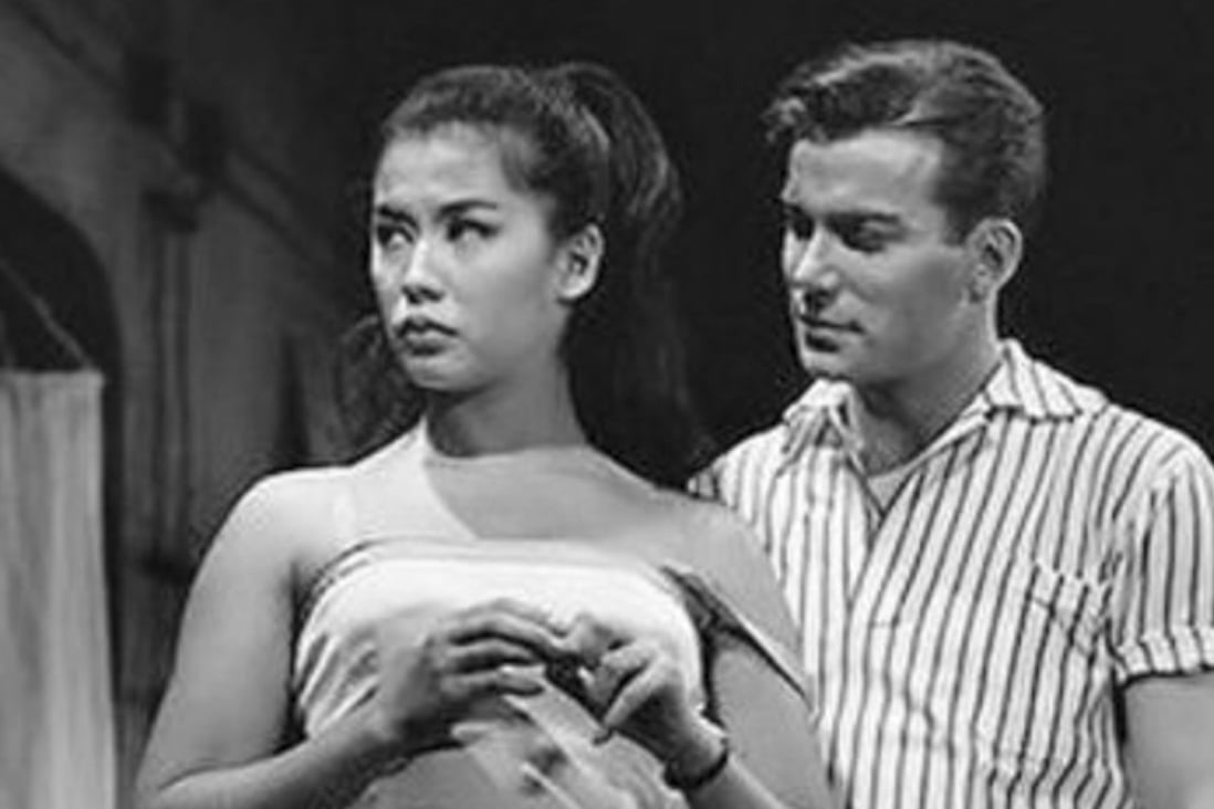 William Shatner plays budding artist Robert Lomax opposite France Nuyen as Suzie in the Broadway version of Richard Mason’s The World of Suzie Wong, which ran from 1958-60.