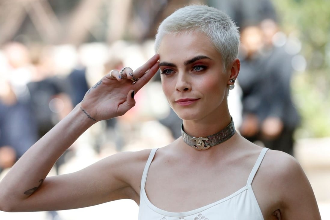 British model and actress Cara Delevingne talks about her new films Valerian and Tulip Fever. Photo: AFP