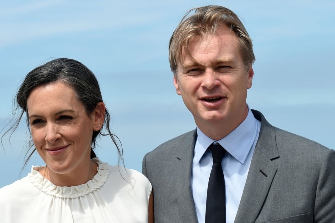 British-American film director Christopher Nolan, director of Dunkirk, and the film’s producer, Emma Thomas. Fellow directors think it is time Nolan received a best-director nomination at next year’s Oscars. Photo: AFP