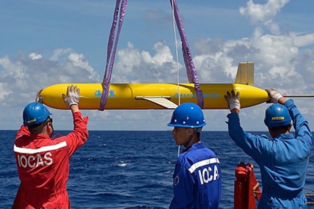 China’s testing of underwater gliding drones in the South China Sea with real time data transmission technology could help pinpoint the location of foreign submarines. Photo: Handout