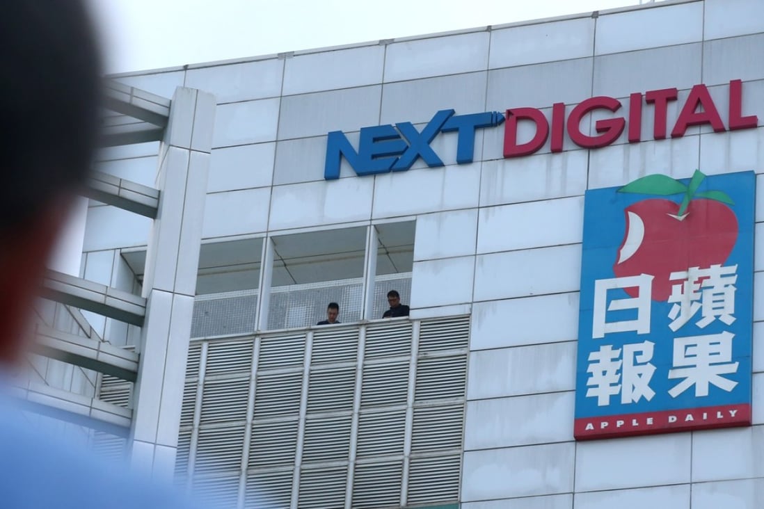 Next Digital recorded a loss of HK$394 million in the last fiscal year. Photo: David Wong