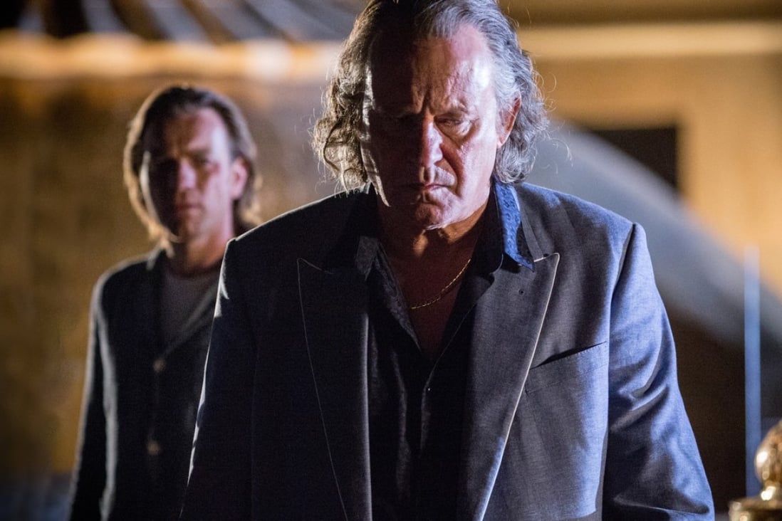Stellan Skarsgard (front) and Ewan McGregor in Our Kind of Traitor (category: III). Directed by Susanna White, the film alsom stars Naomie Harris