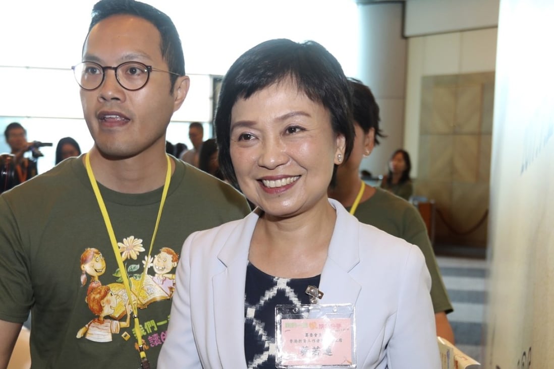 Christine Choi became education undersecretary. Photo: Nora Tam