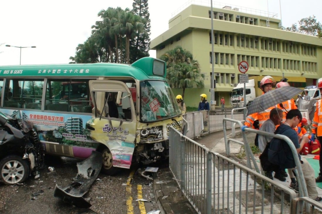 Fourvehicle crash involving minibus in Hong Kong injures 17 South