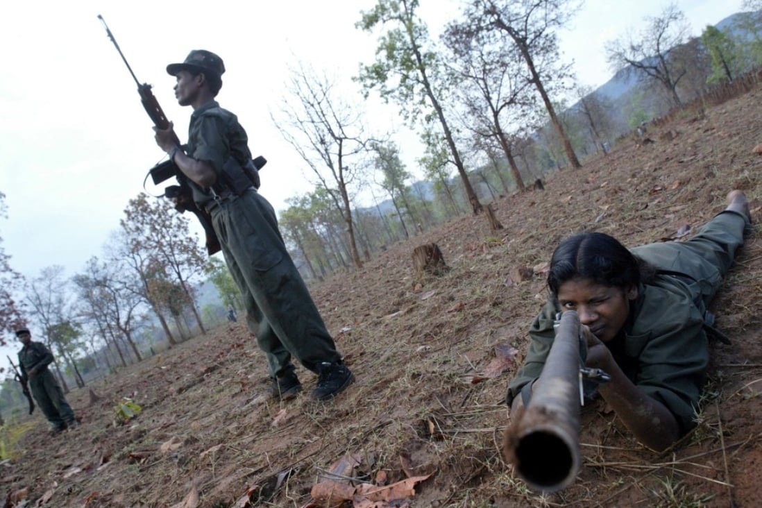 The idea that ‘political power grows out of the barrel of a gun’ remains strong among members of the Communist Party of India (Maoist), which has taken root in places forgotten during India's spectacular economic rise. Photo: AP