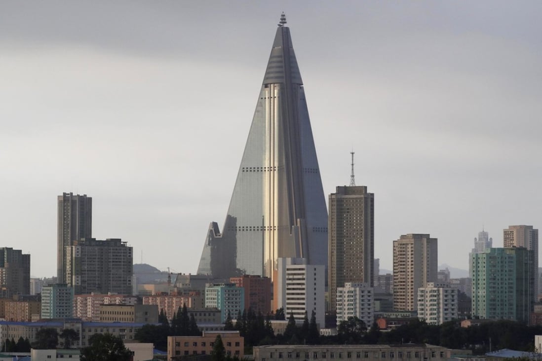 The Pyongyang skyline. Photo: AP