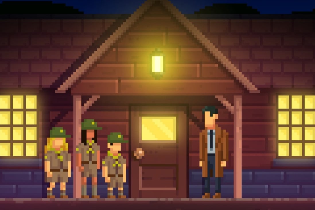 In Darkside Detective (available for PC) you control two detectives as they investigate a series of bizarre events in the town of Twin Lakes.
