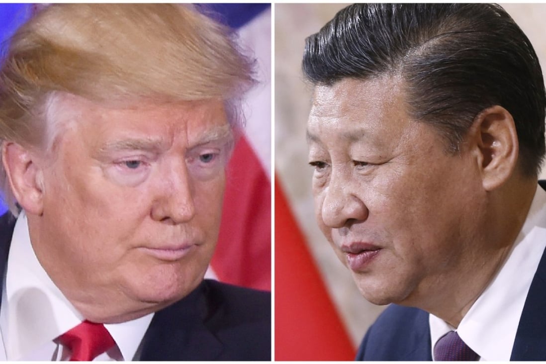 US President Donald Trump and President Xi Jinping. Photo: AFP