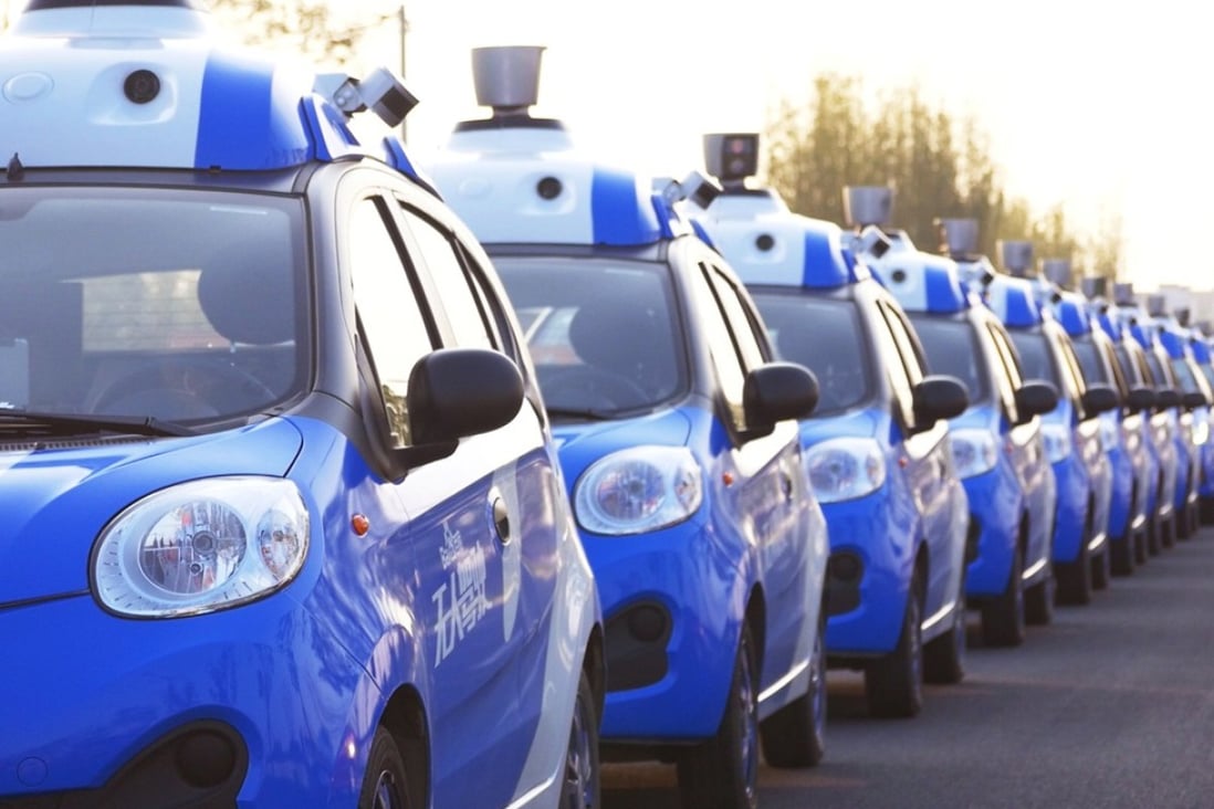 AI is expected to disrupt many traditional industries with applications such as autonomous driving, or driverless technology that internet giant, Baidu has been pushing. Photo: Reuters