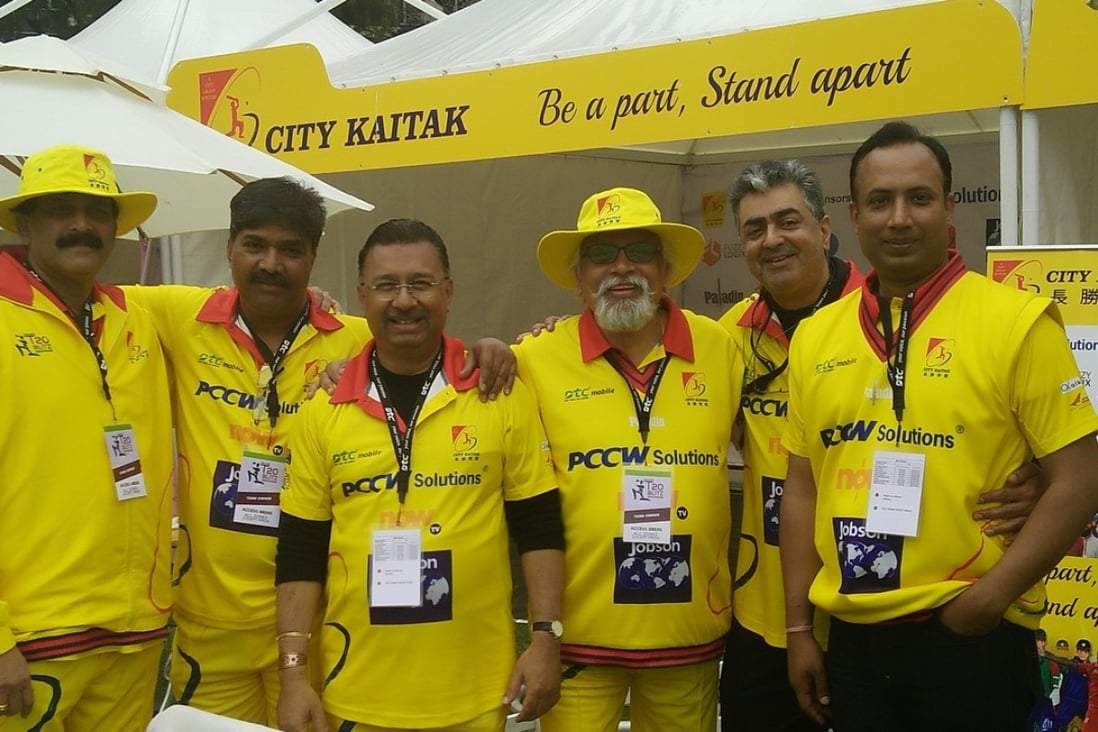 City Kaitak owners and supporters at the Hong Kong T20 Blitz. Photo: SCMP