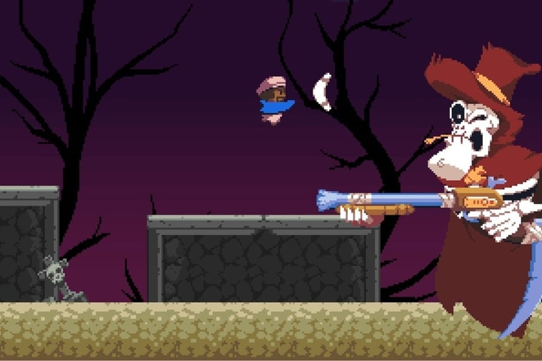 Skeleton Boomerang harks back to the old-school 2D action adventure platform games of the 1990s.