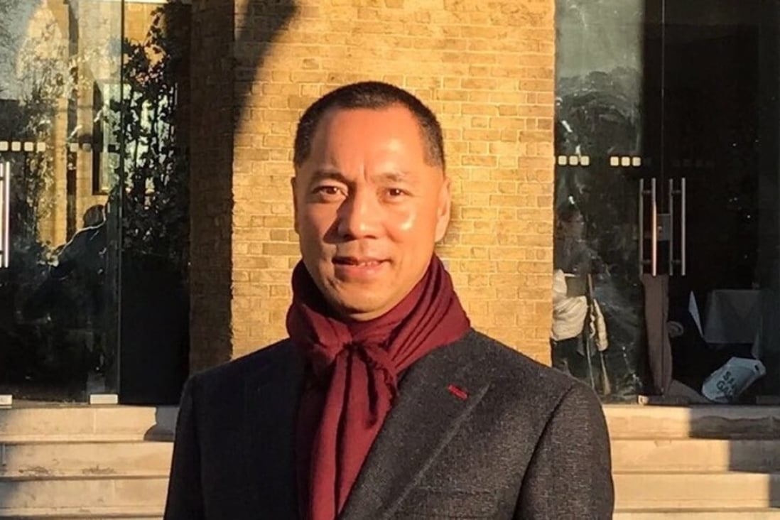 Fugitive Chinese billionaire Guo Wengui has been living in New York. Photo: Handout