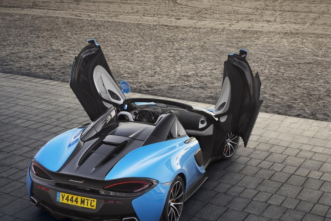 Mind The Doors Stunning Mclaren 570s Spider Draws Catalan Crowds And Sizzles On The Road To Andorra South China Morning Post