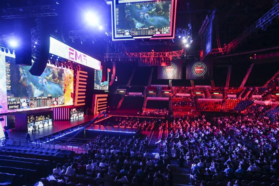 An e-sports festival in Hong Kong drew huge crowds. Photo: SCMP