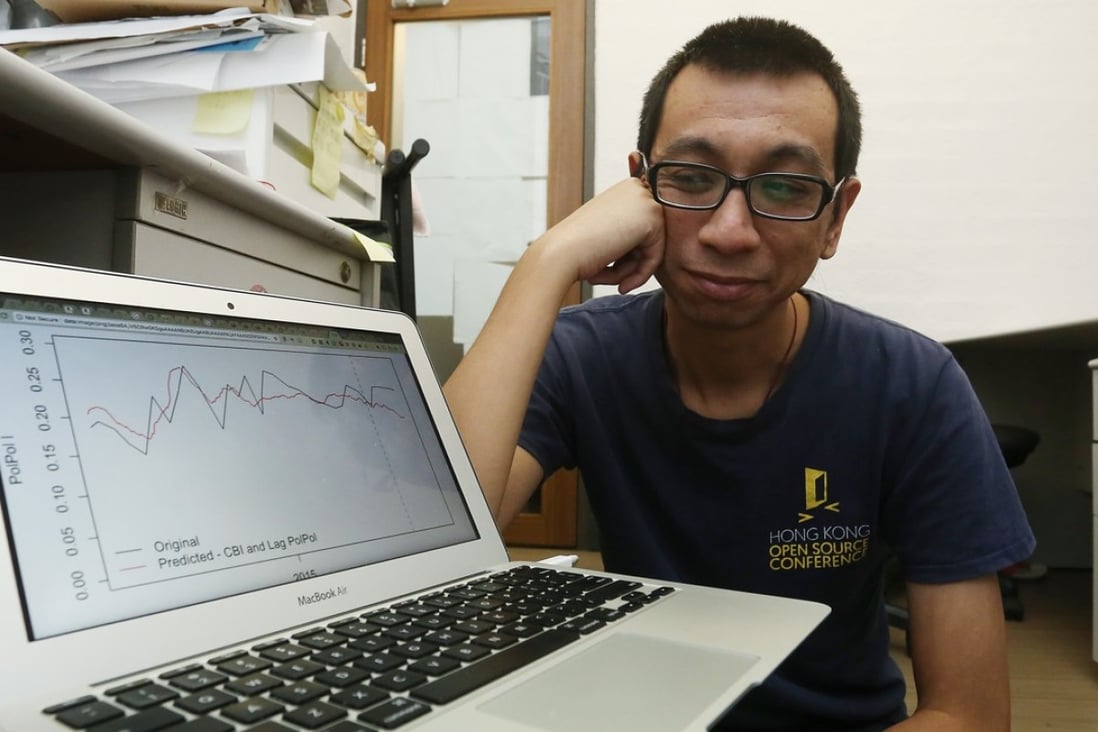 Researcher Chan Chung-hong urges less reliance on social media and more open-mindedness. Photo: Jonathan Wong