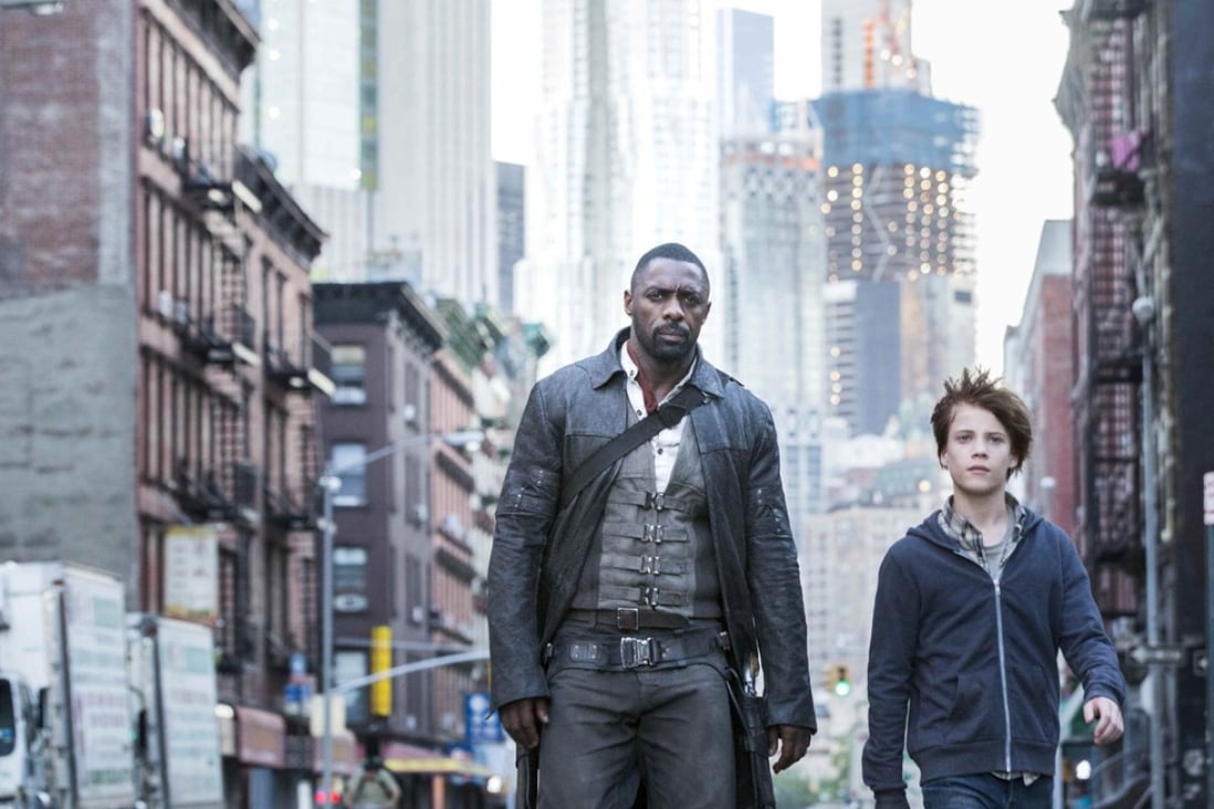 Idris Elba (left) and Tom Taylor in a still from The Dark Tower (category IIA), directed by Nikolaj Arcel.
