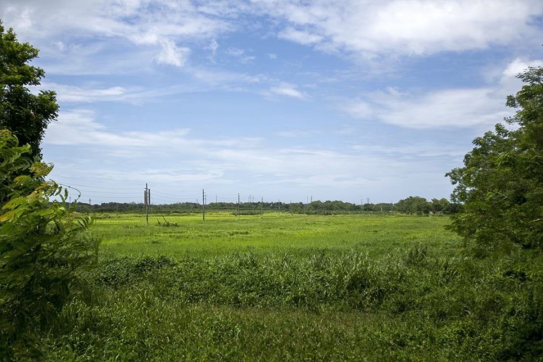 Investors plan to build a China-themed centre on this empty land in Arecibo, Puerto Rico. Photo: Bloomberg