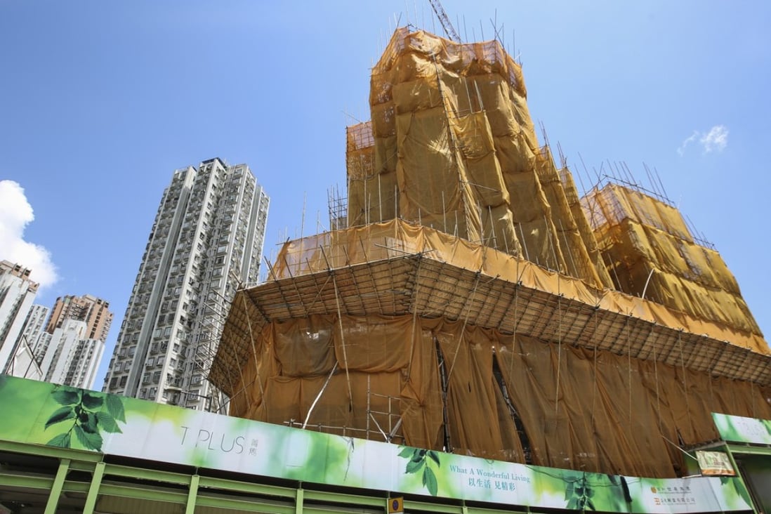 Last month, veteran property investor Tang Shing-bor bought the entire 356-unit “TPlus” development for HK$1.2 billion from Asia Allied Infrastructure Holdings, formerly known as Chun Wo Property Development. Photo: Edmond So