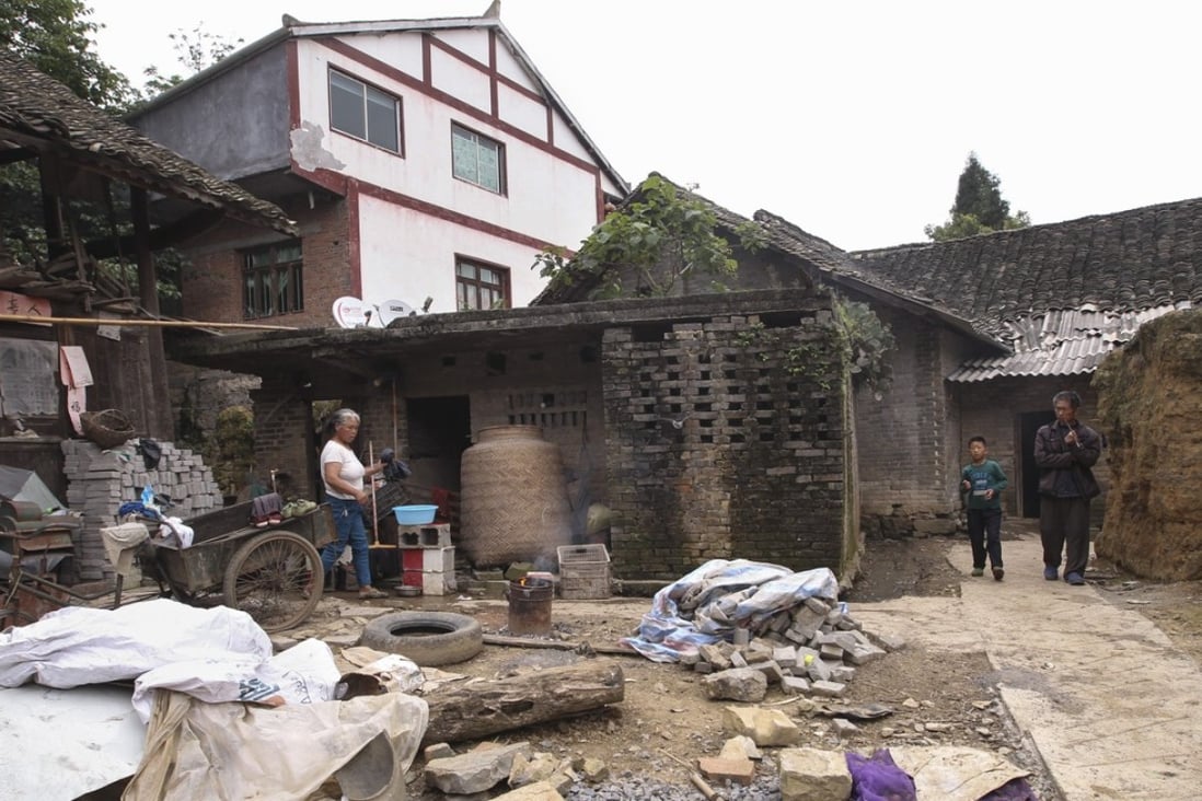 A poor household in a village near Bijie in Guizhou province. Photo: Simon Song