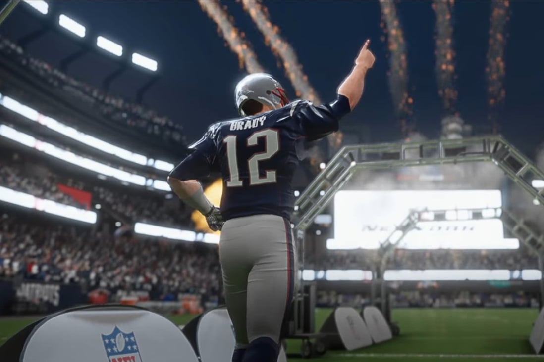 A screen grab from Madden NFL 18.