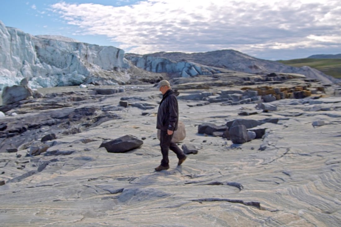Al Gore in Greenland in a still from An Inconvenient Sequel: Truth to Power (category I), directed by Bonni Cohen and Jon Shenk.