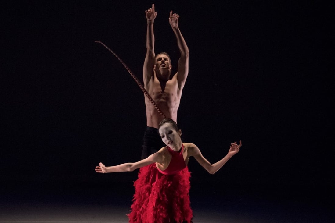 Lucas Jerkander and Chen Zhiyao perform in Demons by Ricky Hu Songwei. Photo: Conrad Dy-Liacco
