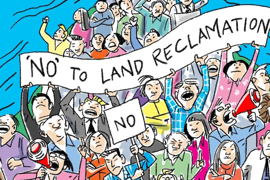 Lau Ping Cheung says public objection alone is not a good reason to reject reclamation and other contentious ideas if they have merit, while private developers must also play their part to ease the land shortage