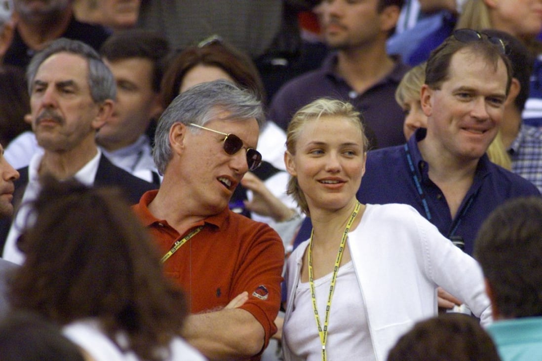 Actor James Woods and actress Cameron Diaz watch American football’s Super Bowl in 1999, around the same time actress Amber Tamblyn says the actor tried to pick her and a friend up in a restaurant when she was 16. Photo: AP