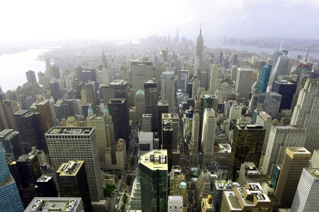 A view of New York. The city is one of the favoured destinations for Chinese investors, with a clever purchase allowing them to cover the cost of tuition fees for a child in the US over four years. Photo: AFP