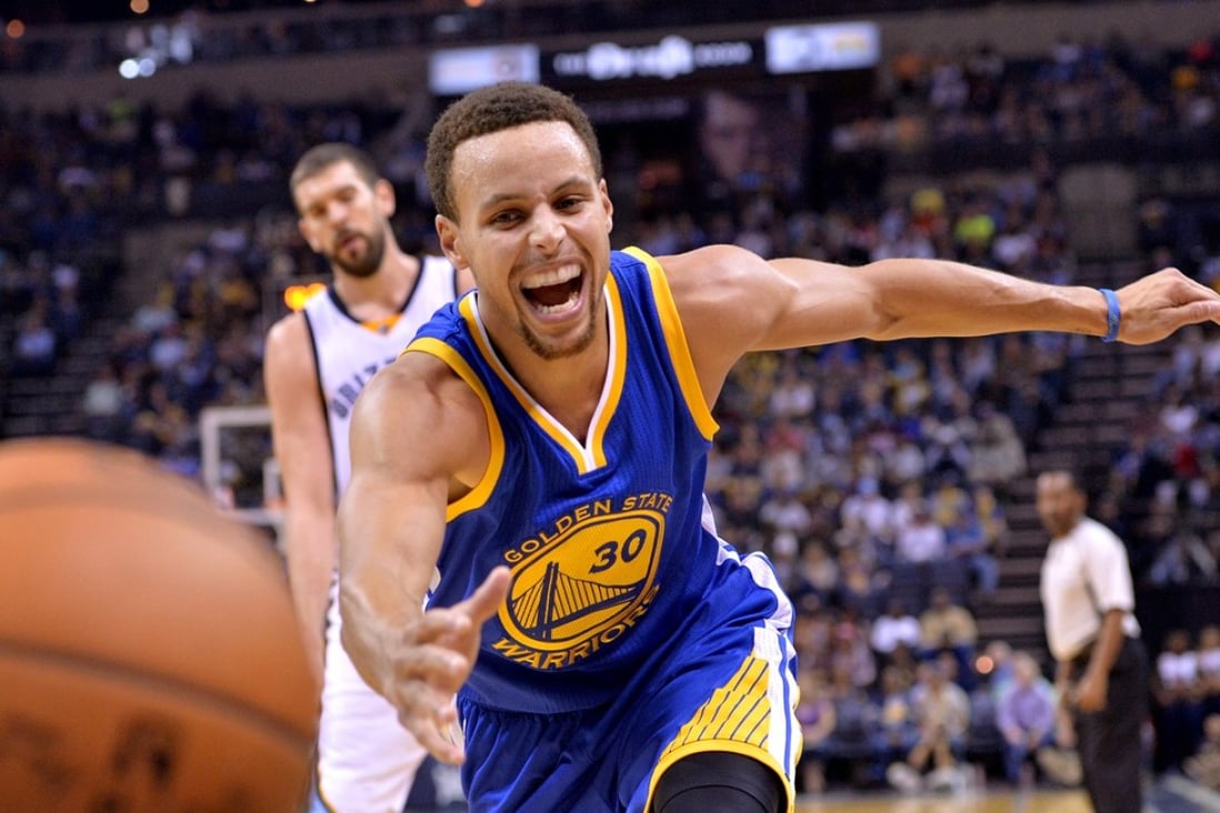 Golden State Warriors guard Stephen Curry has helped the NBA expand its reach in China – and it can only get bigger. Photo: AP