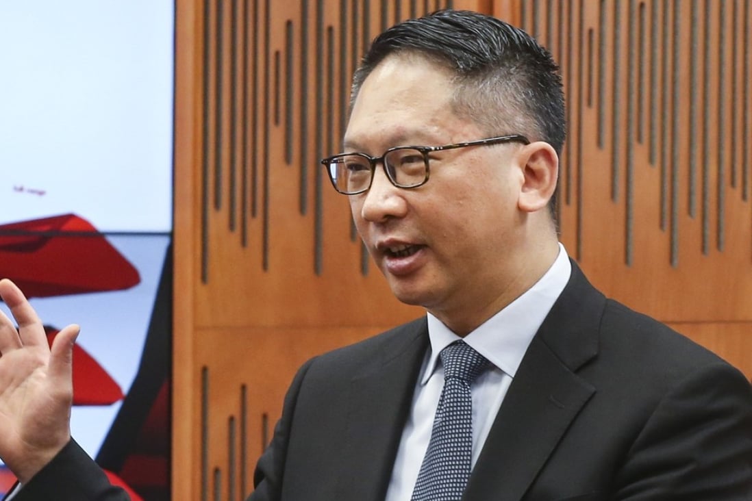 Justice chief Rimsky Yuen said he saw no objective elements undermining the independence of the legal system in the past year. Photo: David Wong