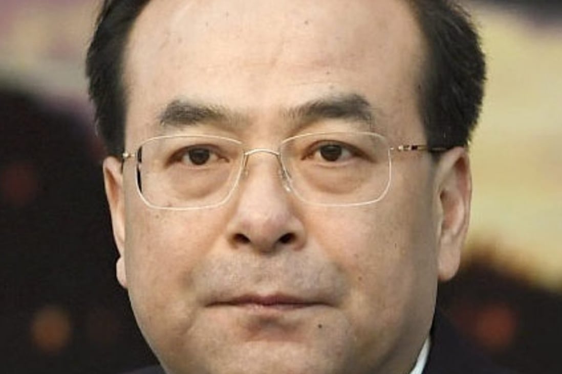 Sun Zhengcai was expelled from the Communist Party on Friday and faces prosecution. Photo: Kyodo