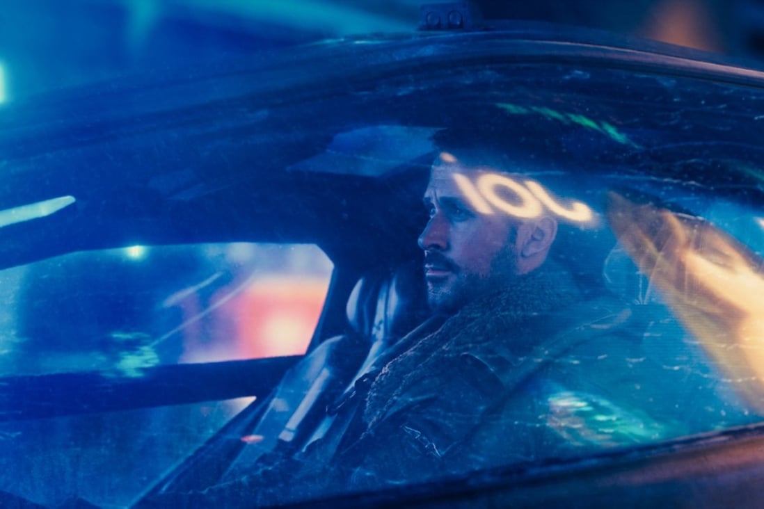 Ryan Gosling stars as Officer K in Blade Runner 2049 (category IIB), directed by Denis Villeneuve. Harrison Ford and Ana de Armas co-star.
