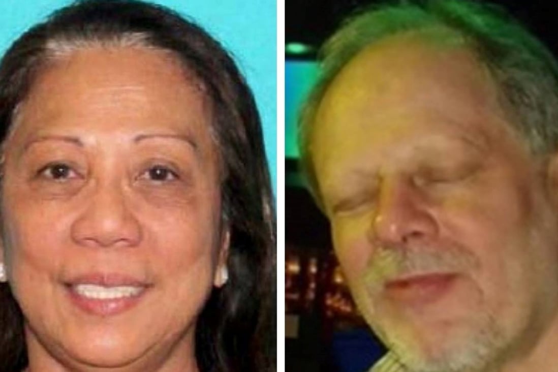 Marilou Danley and boyfriend Stephen Paddock, who killed 58 people in Sunday's mass shooting in Las Vegas. Photos: Reuters