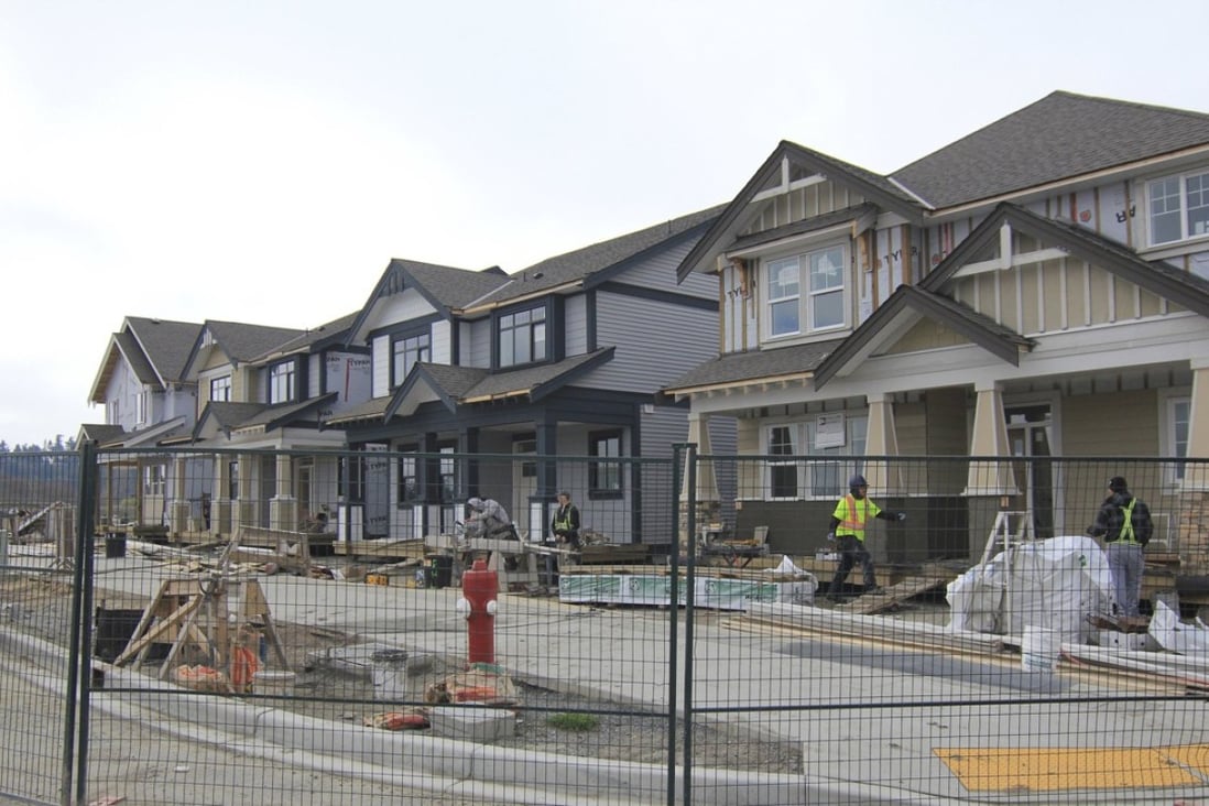 A housing estate south of Vancouver, British Columbia. Vancouver is the third-most popular in Canada for Chinese buyers after Toronto and Montreal. Photo: Reuters