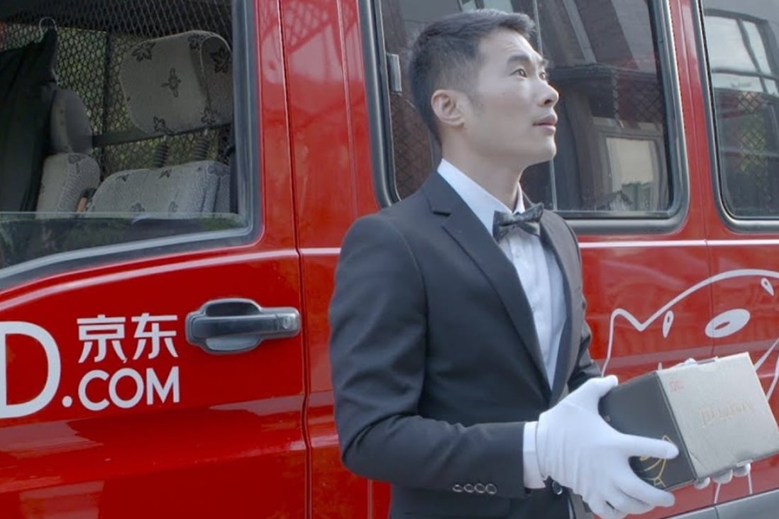 Deliveries, with white gloves included: JD.com’s new service “Toplife” has been launched, to rival Alibaba’s “Luxury Pavilion”. Photo: JD.com