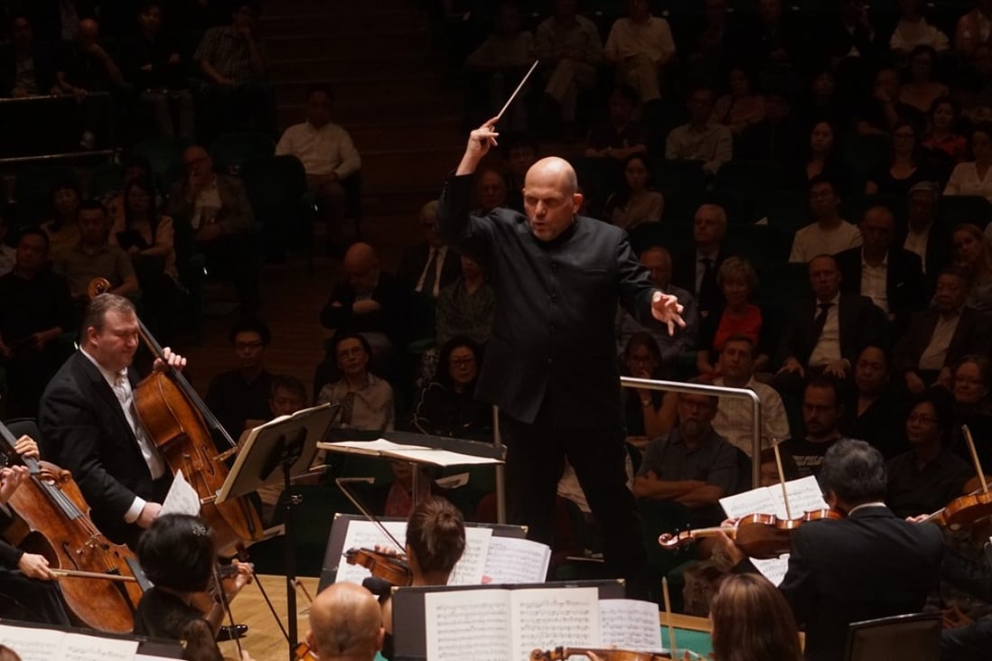 Jaap van Zweden was in his element conducting the Hong Kong Philharmonic Orchestra in Bruckner’s Symphony No. 8 in C Minor on Friday. Photo: Ka Lam/Hong Kong Philharmonic Orchestra