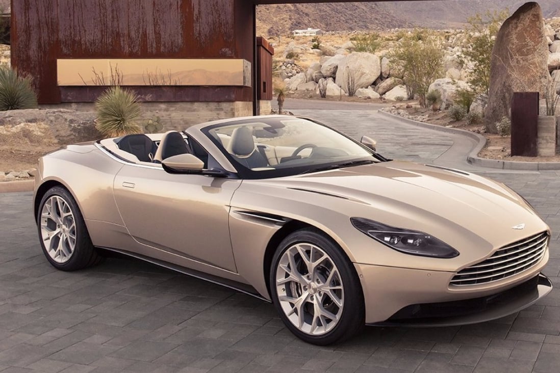 The Aston Martin DB11 Volante convertible has arrived South China