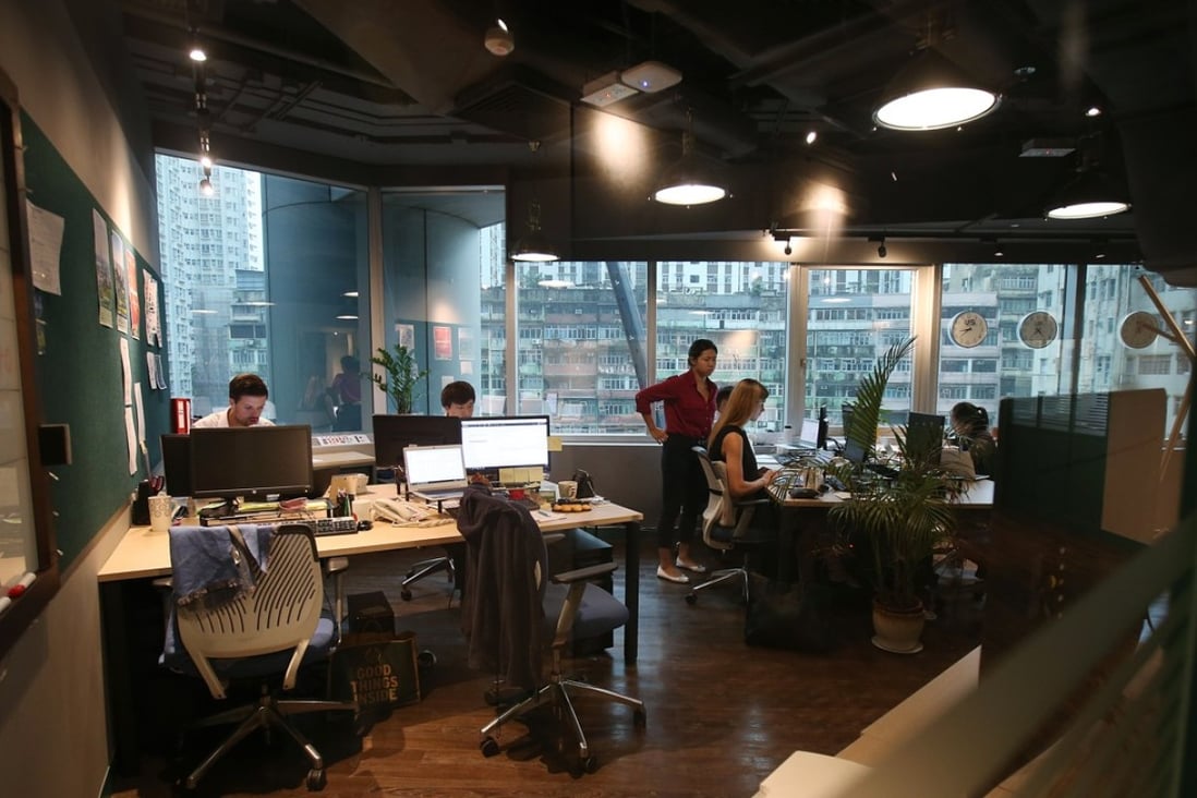 Swire Properties’ blueprint co-working space at Taikoo Place in Quarry Bay. Photo: David Wong