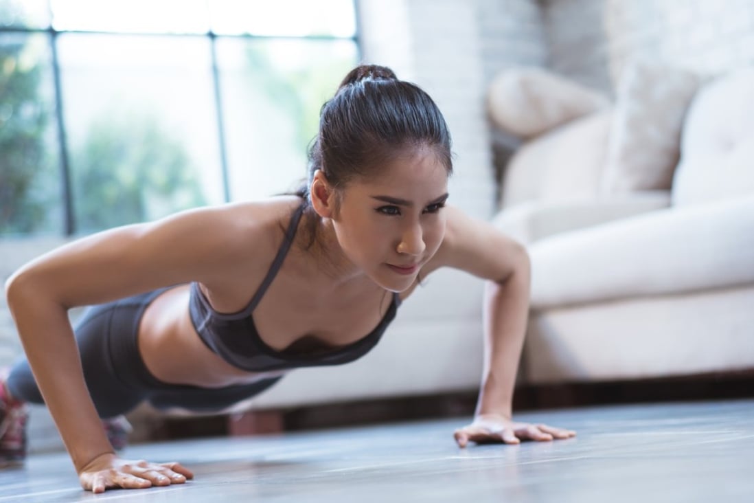 You don’t have to go to a gym, or a certain class, to exercise – you can do it at home or in your office. Photo: Shutterstock