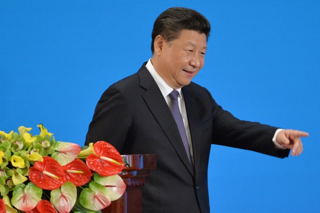 President Xi Jinping was elevated to the status of “core” leader of the party last year. Photo: AP
