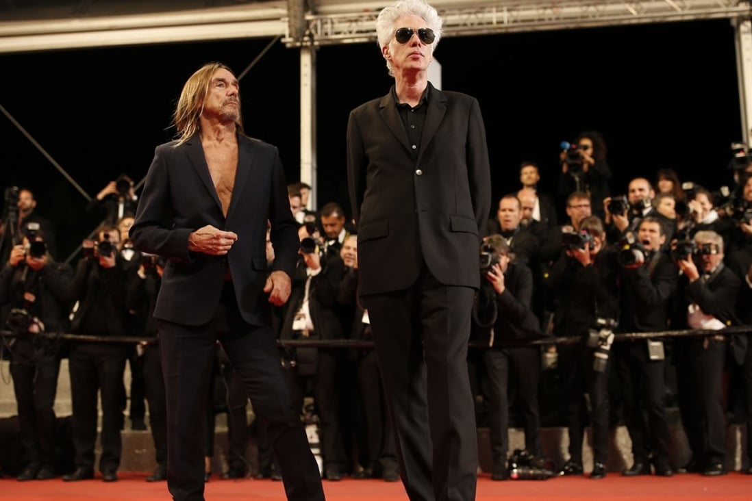 Iggy Pop (left) and Jim Jarmusch at the red carpet event for Gimme Danger at the 2016 Cannes Film Festival.