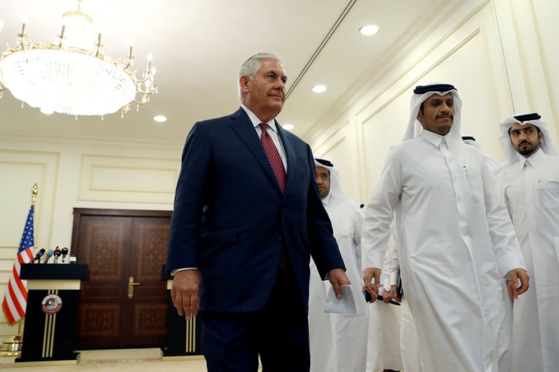 Tillerson seeks Arab help in US effort to isolate Iran, as he tells its