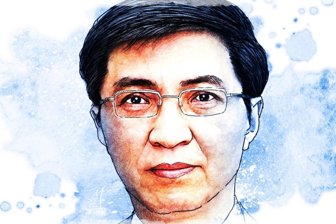 Wang Huning, who is believed to have been one of the architects of the “Chinese dream” concept, has become the top official in charge of ideology, propaganda and party organisation. Illustration: Henry Wong